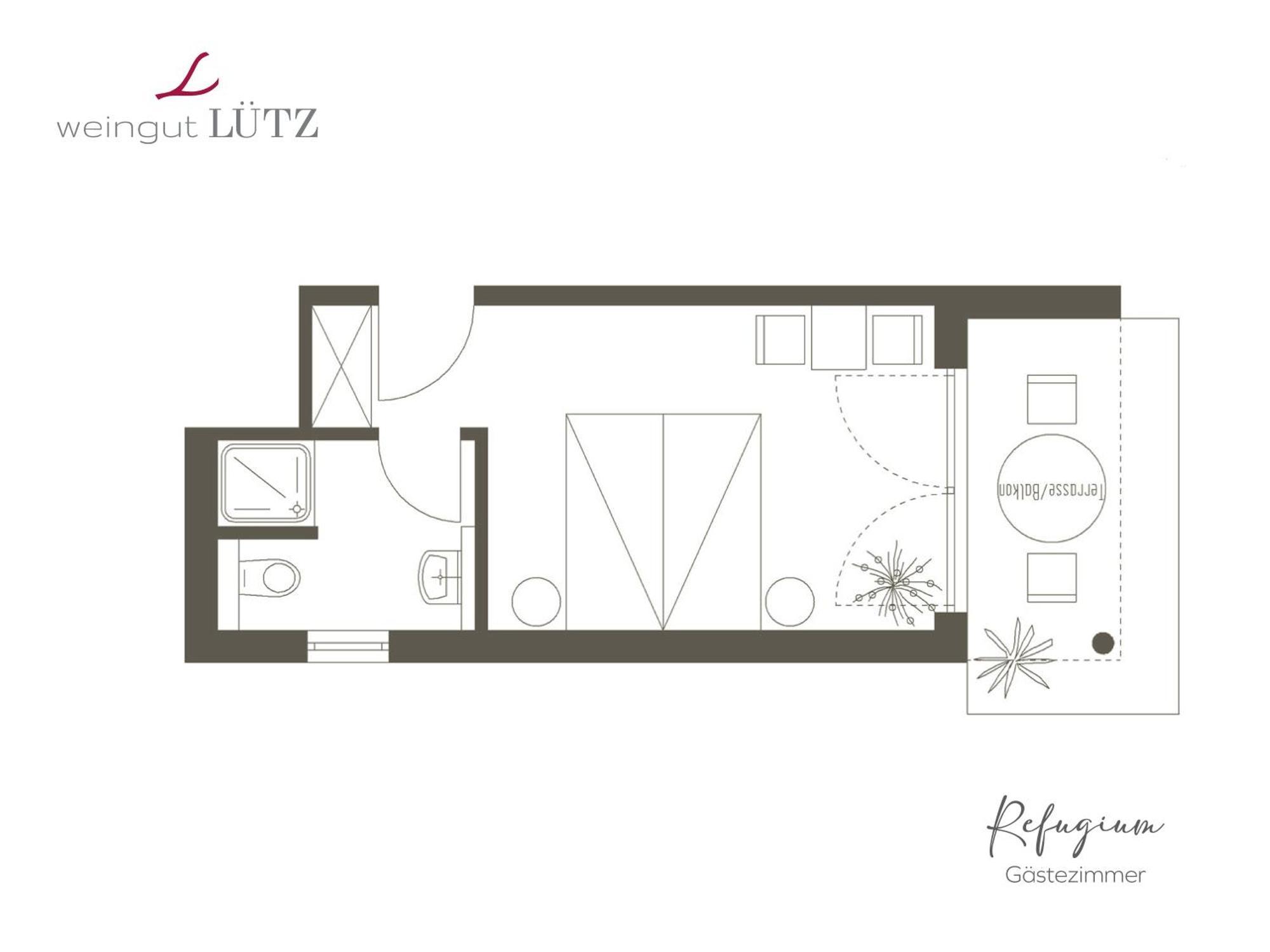 Ferienweingut Luetz Apartamento Pünderich Quarto foto